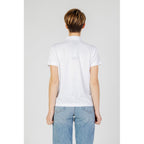 Weißes Polyester-T-Shirt