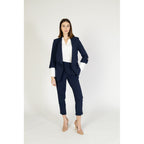 Blauer Polyester-Blazer