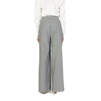 Multicolor Polyester Casual Pants