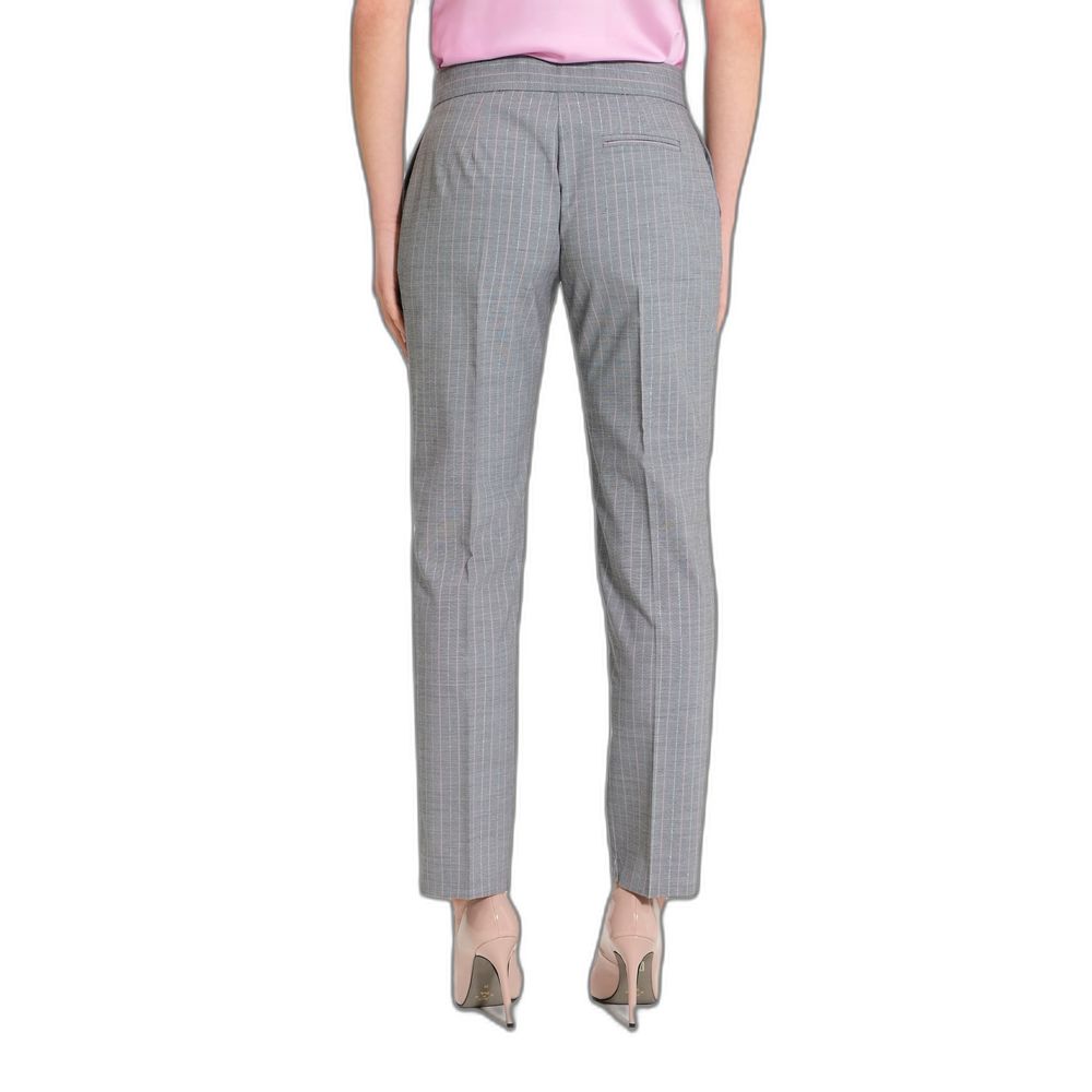 Multicolor Polyester Pants
