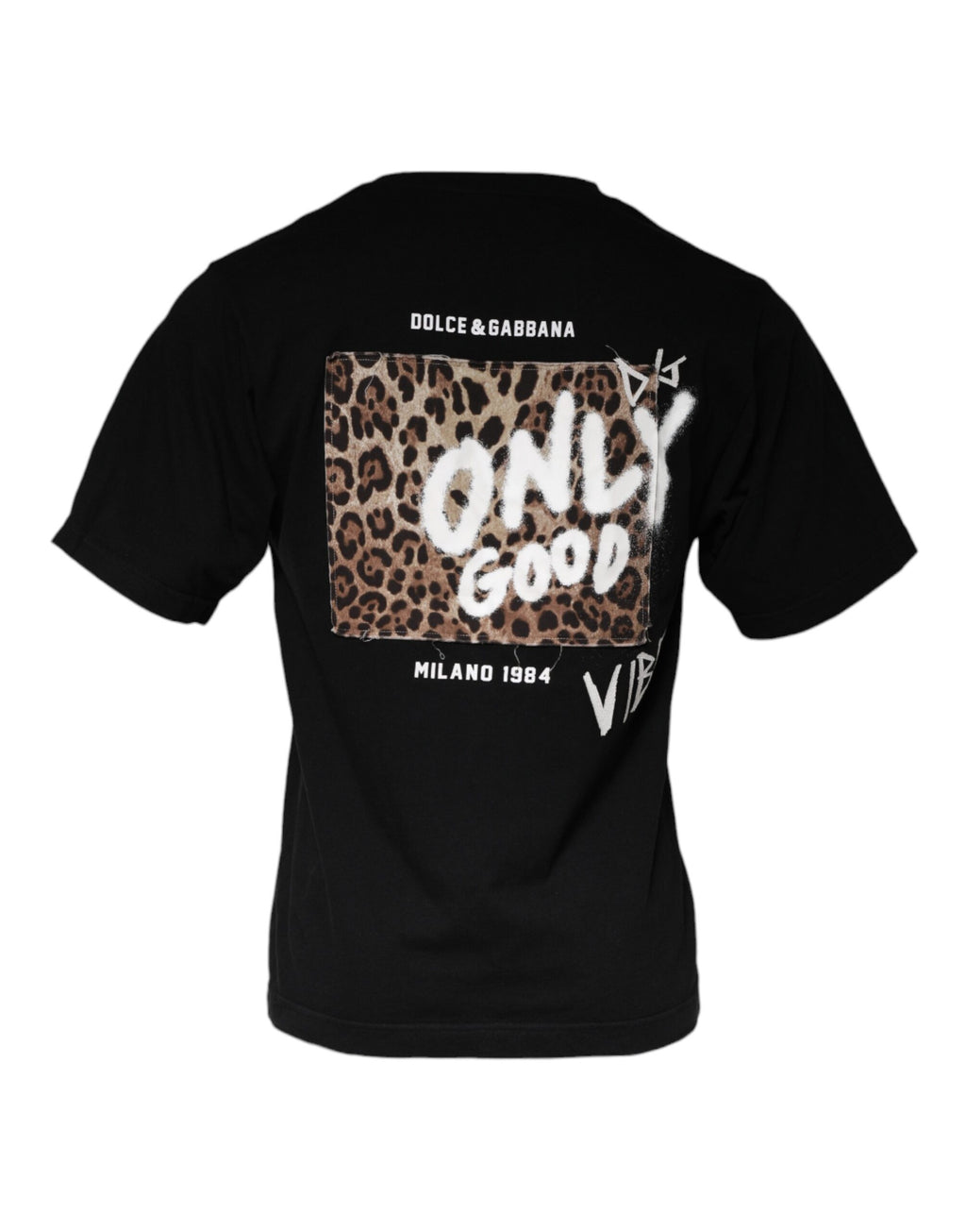 T-Shirt aus Baumwolle mit Rundhalsausschnitt und „Black Amore“-Print