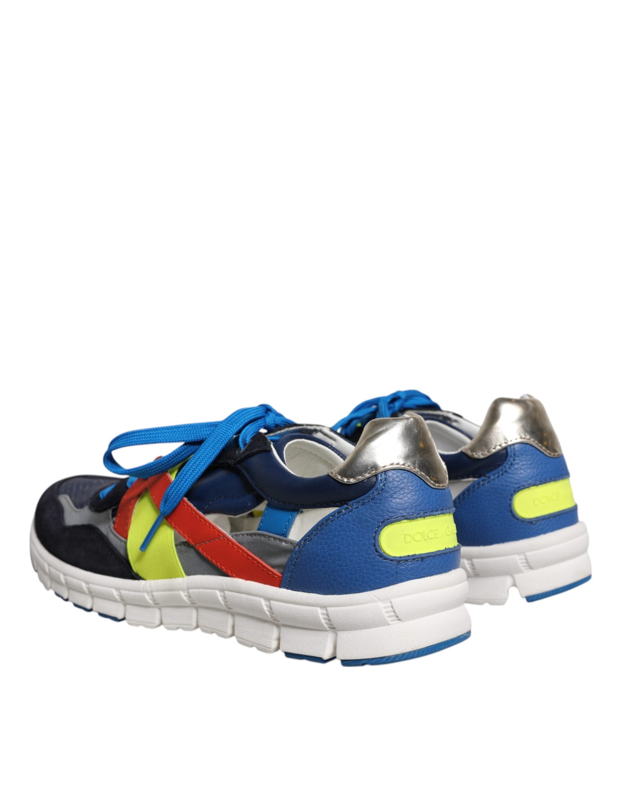Multicolor Leder Wildleder Low Top Sneakers Schuhe