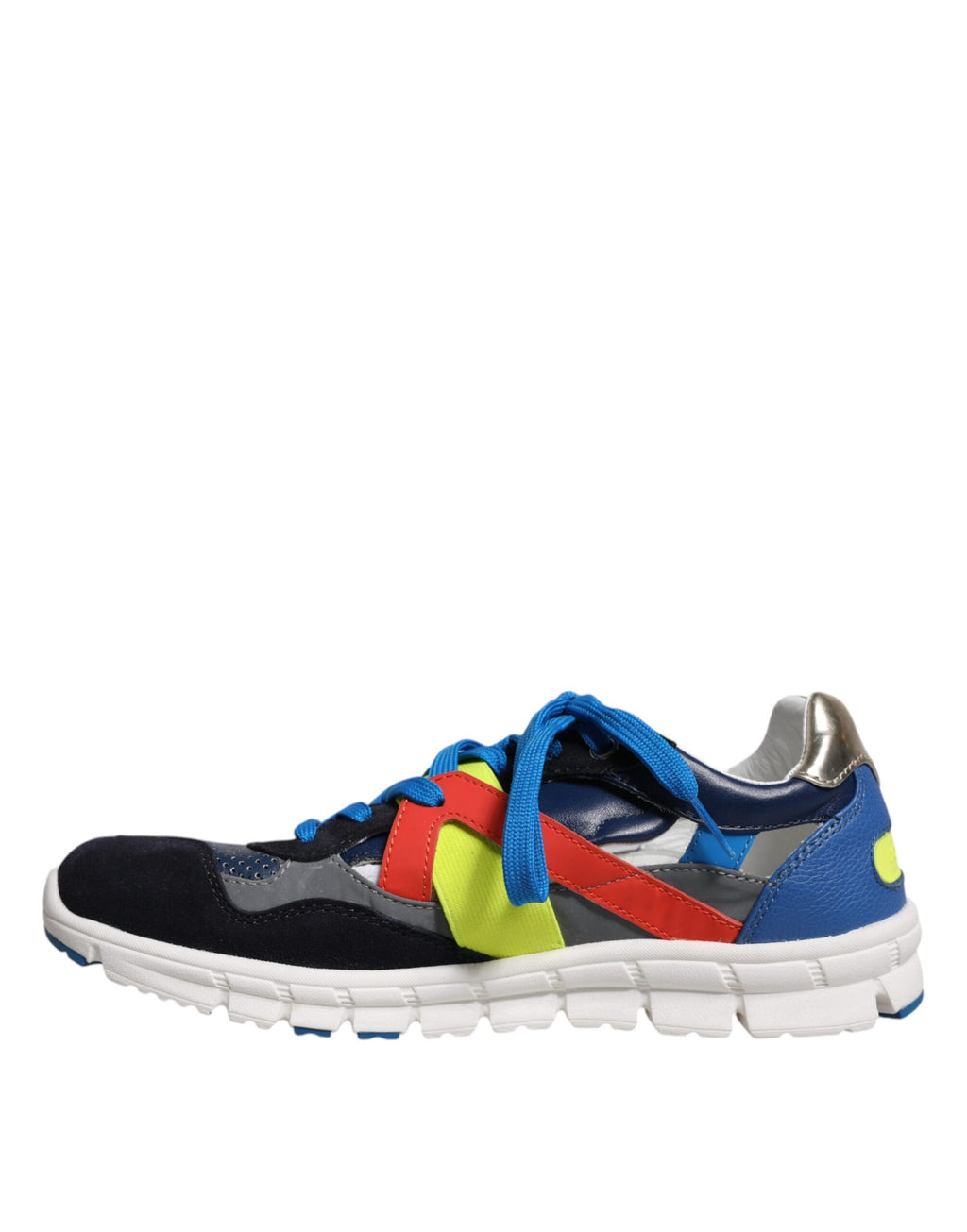 Multicolor Leder Wildleder Low Top Sneakers Schuhe