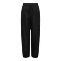Black Cotton Cargo Pants