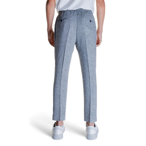 Antony Morato Black Linen Casual Pants