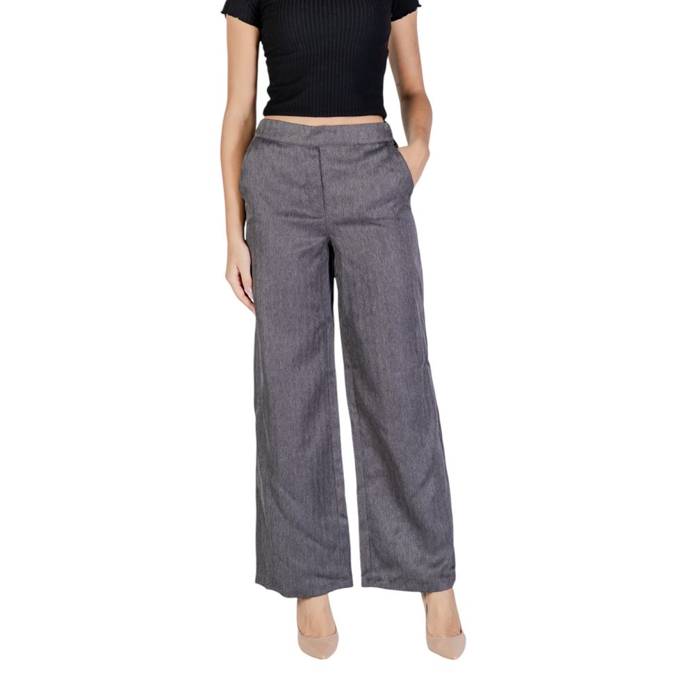 Graue lässige Polyesterhose