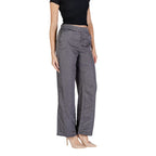 Graue lässige Polyesterhose
