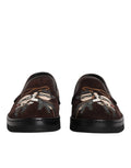 Brown Suede DG Family Slip-On Flats