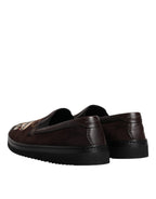 Brown Suede DG Family Slip-On Flats