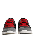 Multicolor Leather Suede Low Top Sneakers Shoes