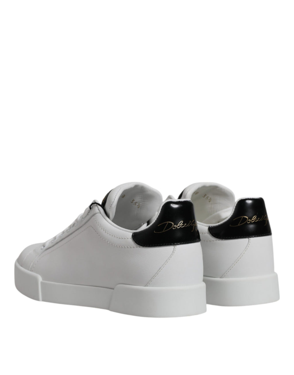 Weiße klassische Low Top Sneaker aus Leder