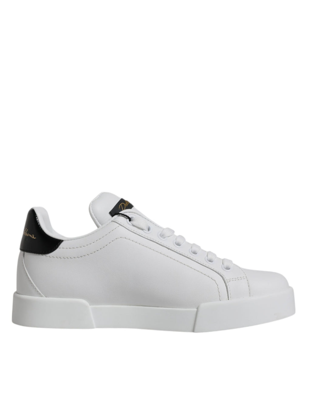 Weiße klassische Low Top Sneaker aus Leder
