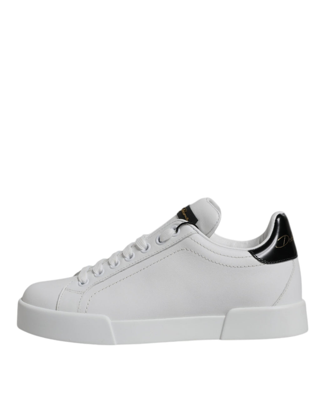 Weiße klassische Low Top Sneaker aus Leder