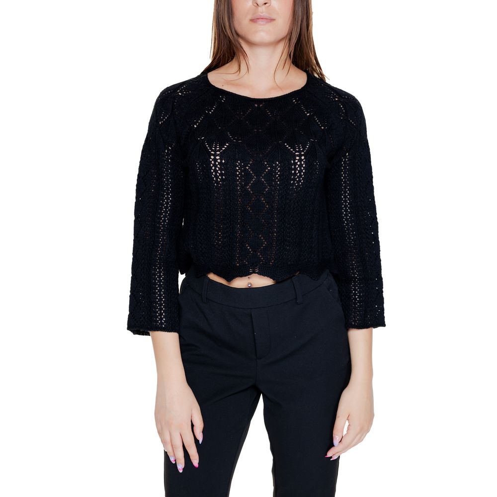 Felpa Nera in Cotone
