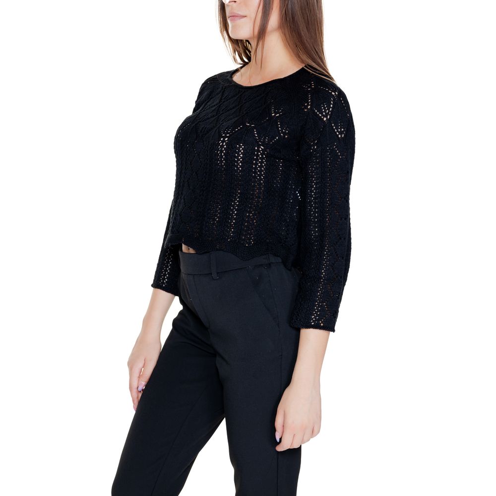 Felpa Nera in Cotone