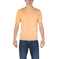 Orangefarbenes Baumwoll-Sweatshirt