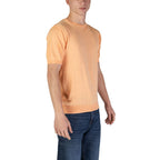 Orangefarbenes Baumwoll-Sweatshirt