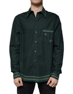 Green Logo Langarmhemd MARTINI Casual