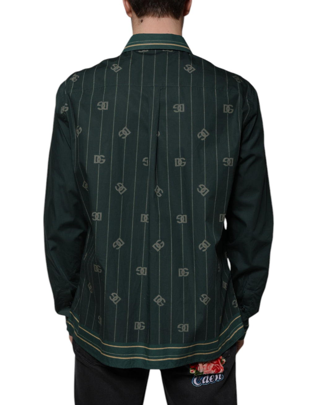 Green Logo Langarmhemd MARTINI Casual