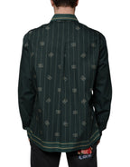Green Logo Langarmhemd MARTINI Casual