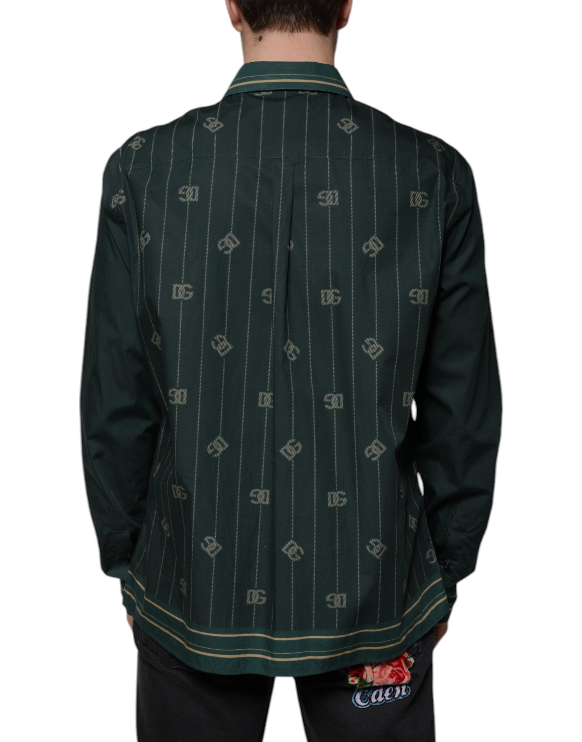 Green Logo Langarmhemd MARTINI Casual