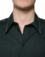 Green Logo Langarmhemd MARTINI Casual