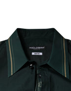 Green Logo Langarmhemd MARTINI Casual