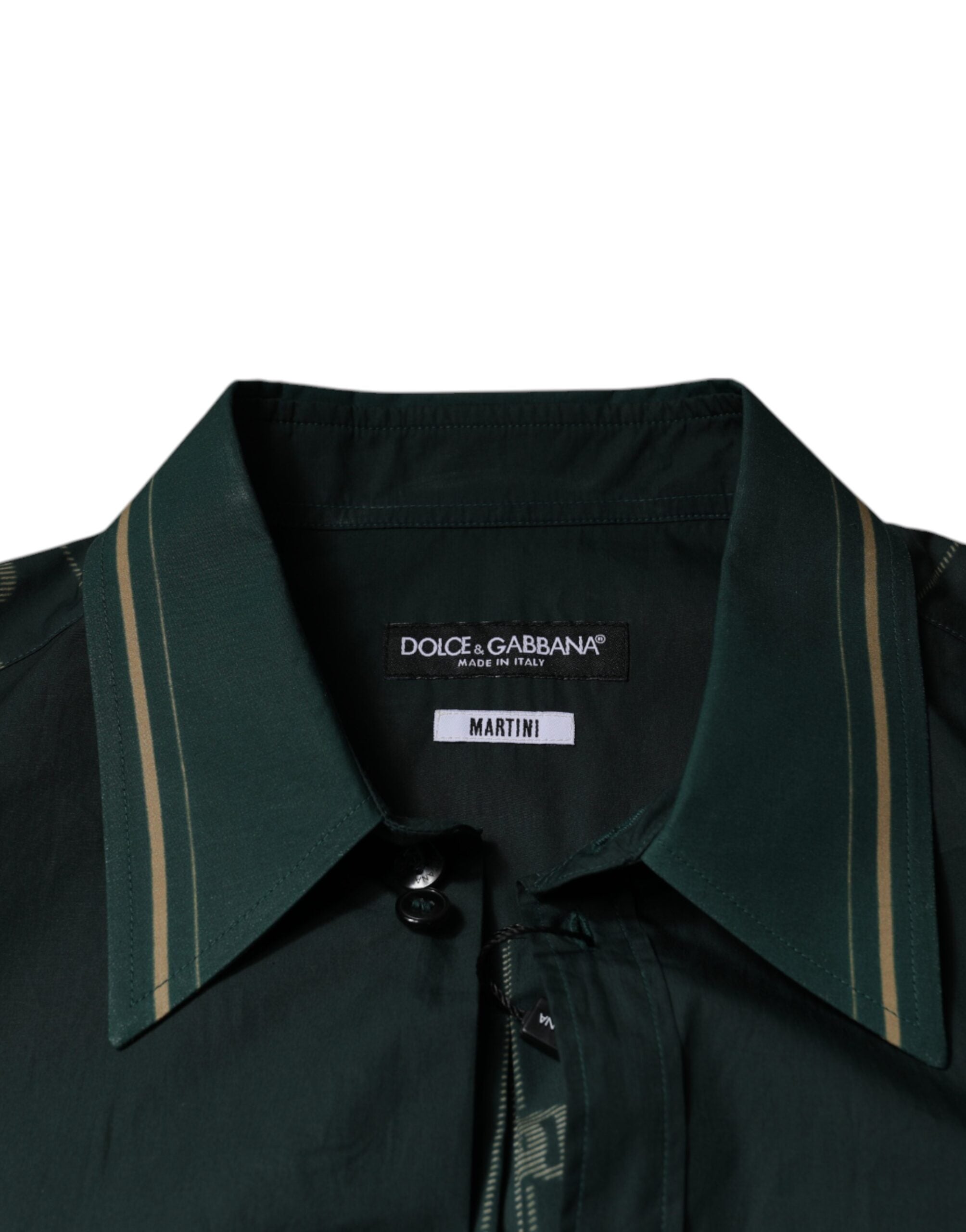 Green Logo Langarmhemd MARTINI Casual