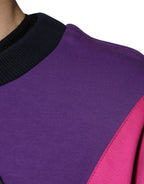 Mehrfarbiges Herren-Sweatshirt mit Rundhalsausschnitt