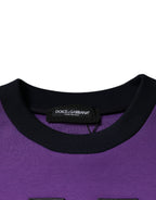 Mehrfarbiges Herren-Sweatshirt mit Rundhalsausschnitt