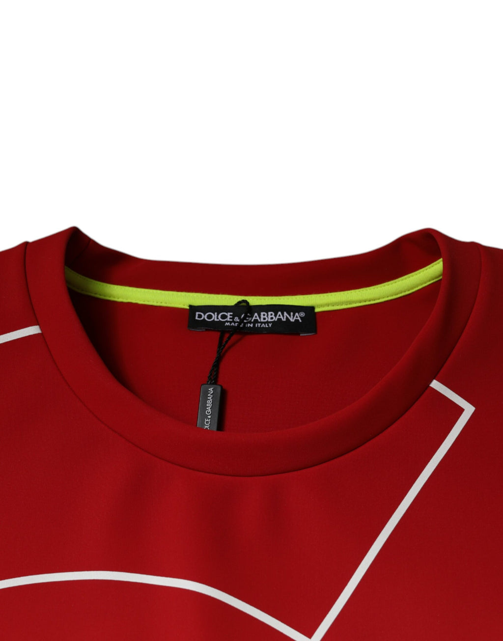 Herren-T-Shirt mit mehrfarbigem Logo aus Baumwolle und Rundhalsausschnitt