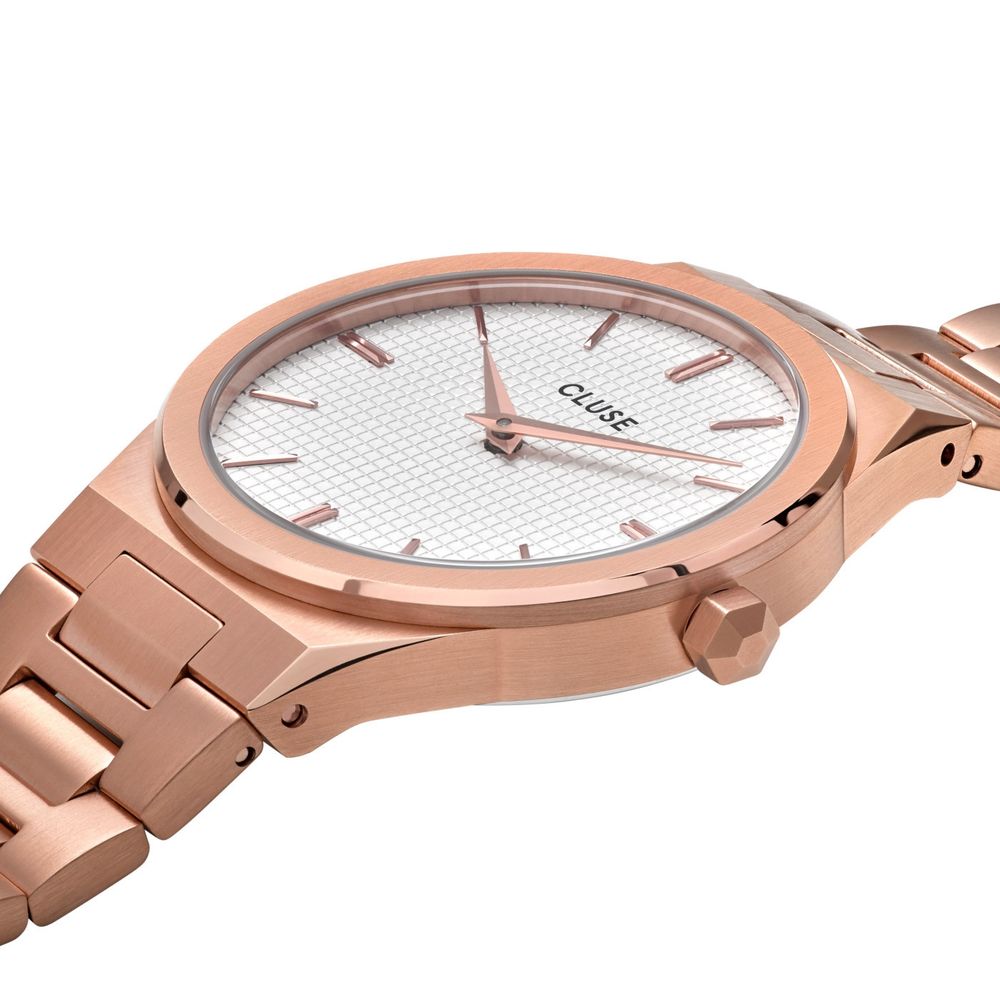 Multicolor Stainless Steel Dress Watch