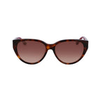 Occhiali da sole in acetato marrone