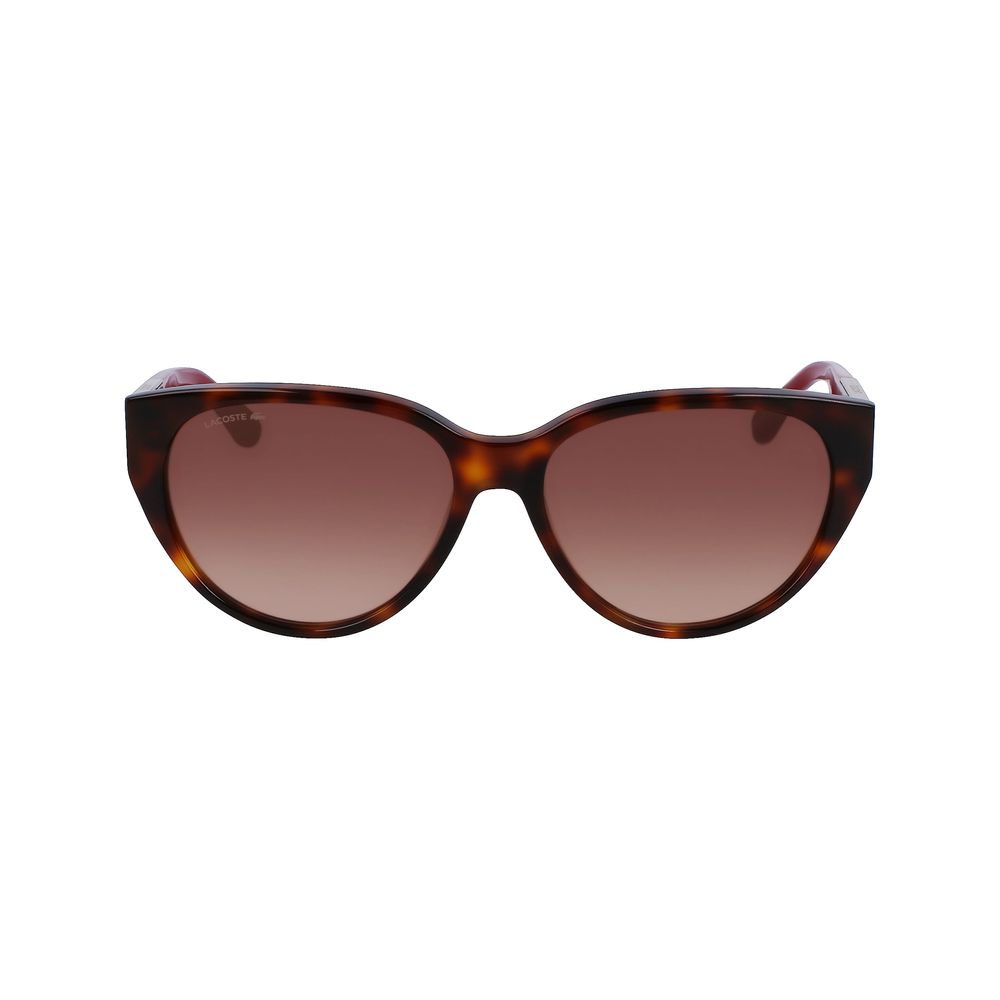 Occhiali da sole in acetato marrone