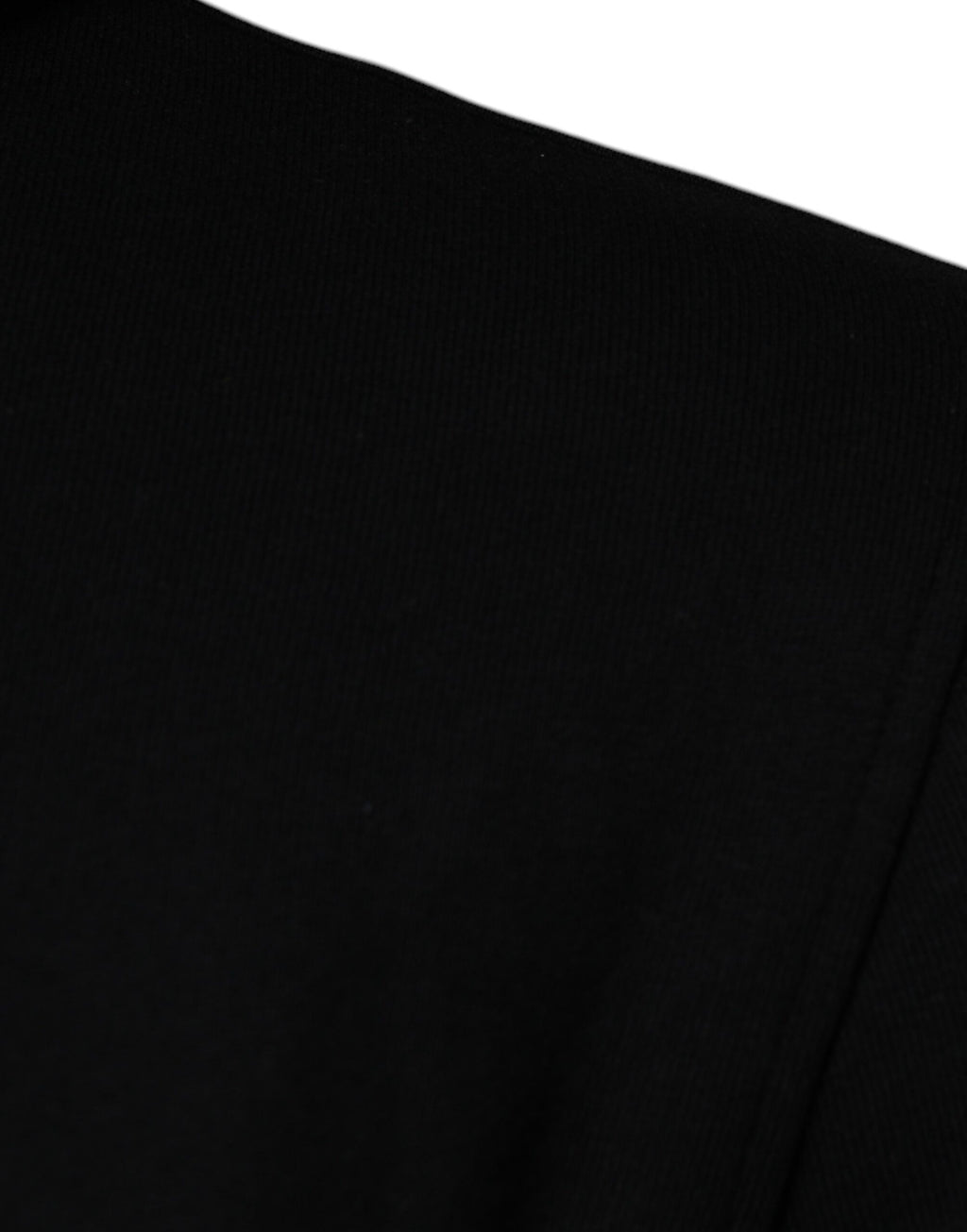 Schwarzer Medusa Baumwoll-Hoodie Pullover