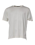 Off-White Rundhals-T-Shirt Kurzarm
