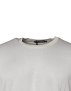 Off-White Rundhals-T-Shirt Kurzarm