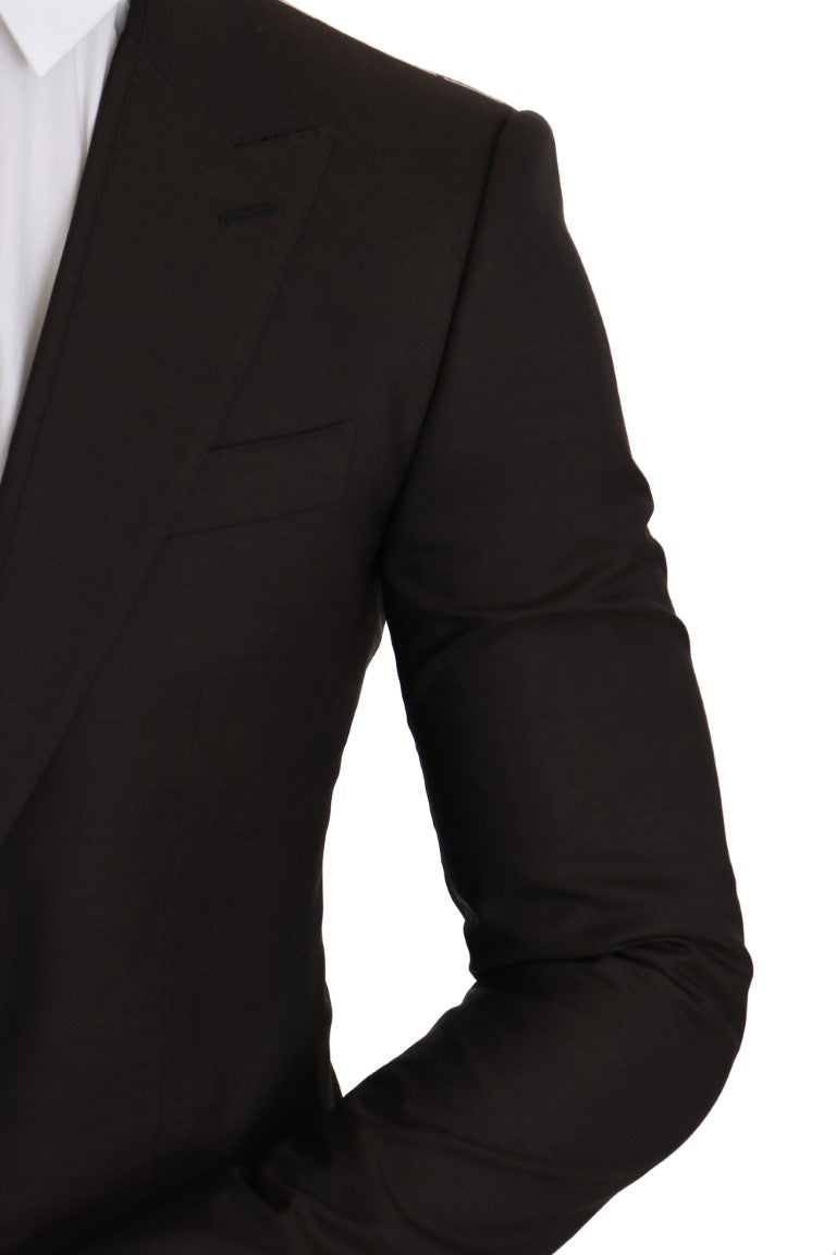 Braune Wolle SICILIA Jacke Mantel Blazer