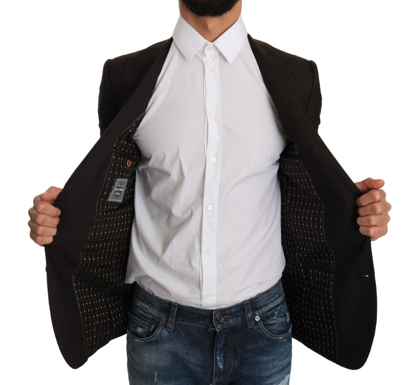 Braune Wolle SICILIA Jacke Mantel Blazer