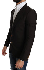 Braune Wolle SICILIA Jacke Mantel Blazer