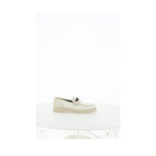 Beige Loafers Shoes