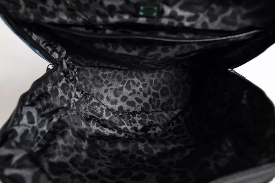 Rucksack DG-Logo aus schwarzem Nylon
