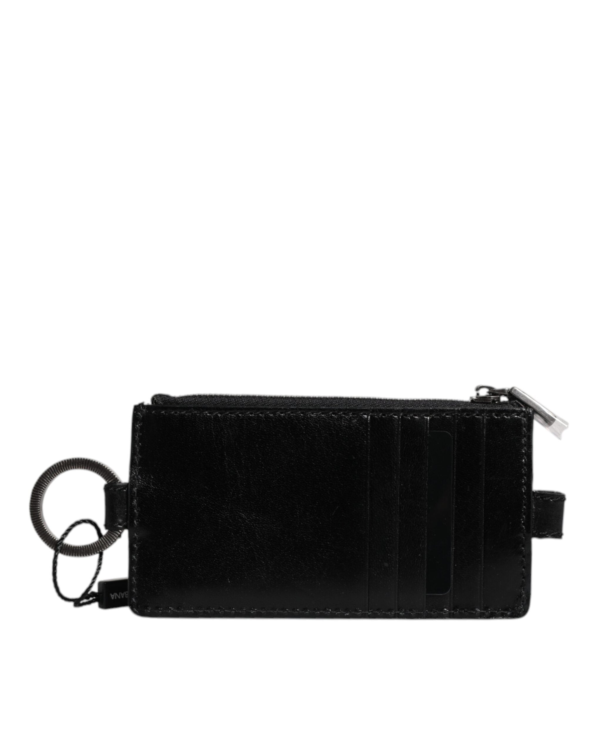 Black Horse Leder-Umhängeband Logo Kartenhalter Brieftasche
