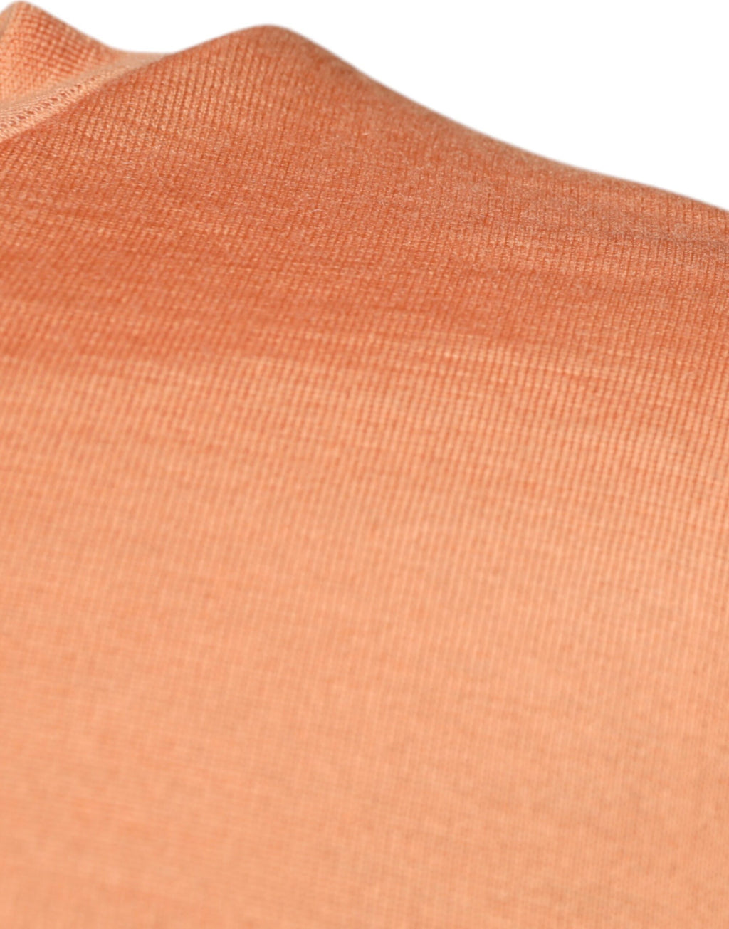 Maglione a maglia corta girocollo in lana beige