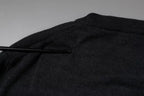 Dunkelgrauer DG-Logo Pullover mit Rundhalsausschnitt