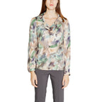 Bicolor Polyester Blouse