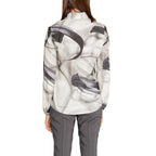 Graue Viskosebluse