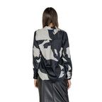 Black Recycled Polyester Blouse