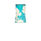 Turquoise Polyester Blouse