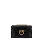 Black Calf Leather Bos Taurus Shoulder Bag